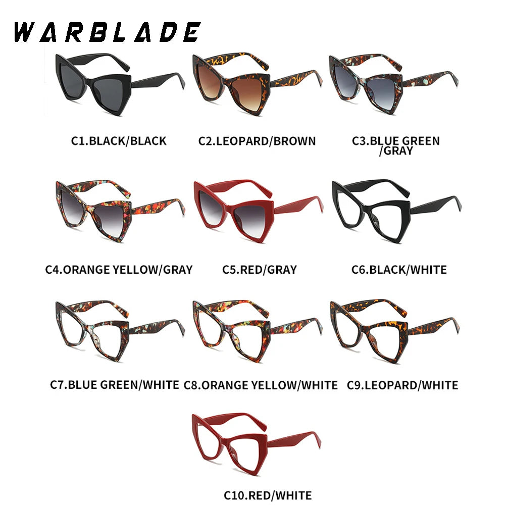 2025 Fashion Cat Eye Sunglasses Female Luxury Brand Designer Sun Glasses For Women Travelling Sun Shades Glasse Y2k Gafas De Sol