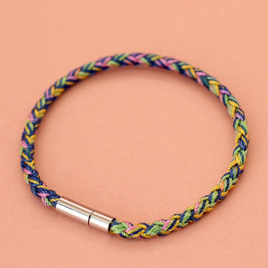 5 Colors Grade A Ruyi Dragon Scale Rope Bracelet Unisex Handmade Braided Ethnic Lucky String Braslet Bangle Friendship Braclet