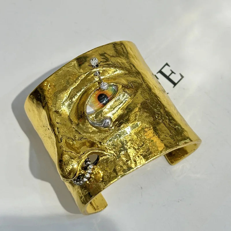 French Luxury Facial Features Three-dimensional Nose and Eye Bracelet