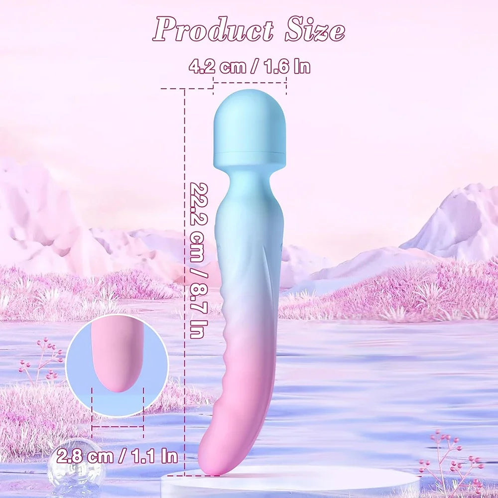 Powerful AV Vibrator for Women G Spot Dildos Magic Wand Clitoris Stimulator Female Vagina Massager Adults Sex Toys for Woman - Madeinsea©