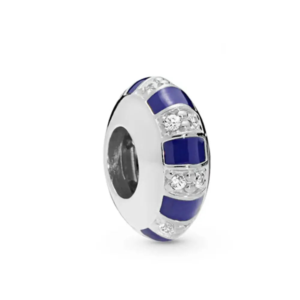 2025 New Sale 925 Silver Black Cat Paw Colorful Separated beads charms Fit Original Women Bracelet 925 Jewelry Gift