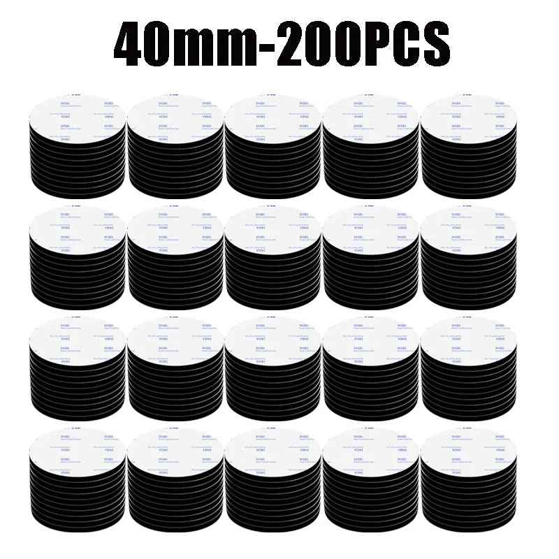 EVA Foam Adhesive Stickers 3m Double-sided Tape Strong Fixed Wall Sponge Adhesive Car Special Patches Without Trace Thickened