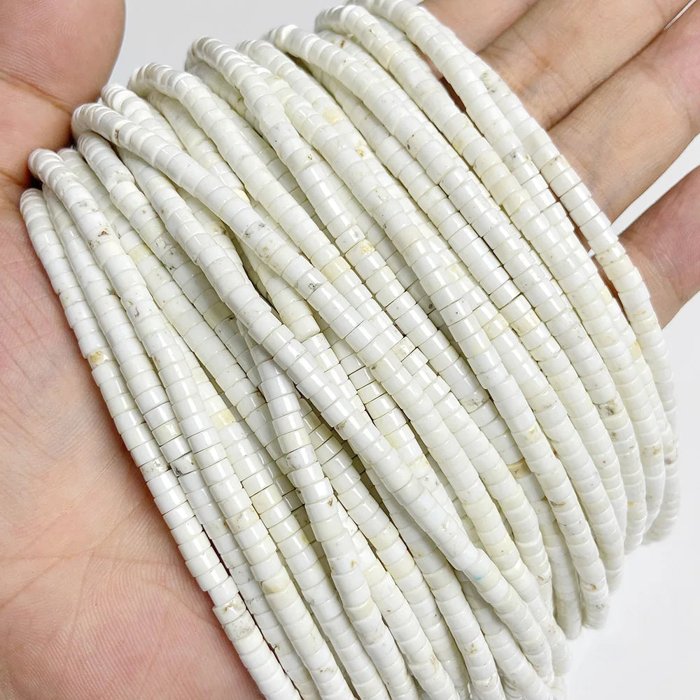 2x4mm Blue Flat Round Stone Bead Imperial Agates Jades Rondelle Loose Beads For Jewelry Making DIY Bracelets Necklace Handmade