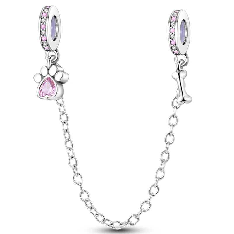 Hot Sale Charms Beads 925 Sterling Silver Pink Perfume Bottle Letter Luminous Firefly Tarot Card Beads Fit DIY Bracelets Jewelry - Madeinsea©