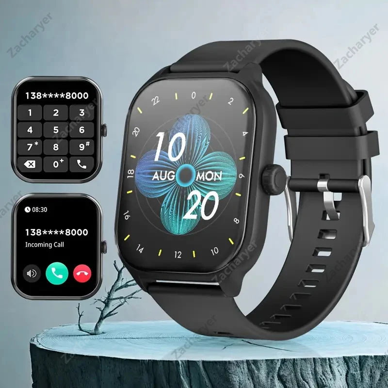 HOT With wireless call function, compatible with Android and iPhone, sports watch, application control, SMS reminder