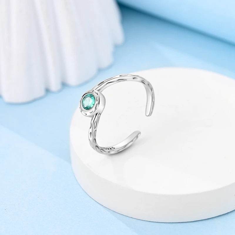 Rings For Women 100% 925 Sterling Silver Shiny Dragonfly Heart Shaped Hollow Open Rings Fine Wedding Engagement Jewelry Gift