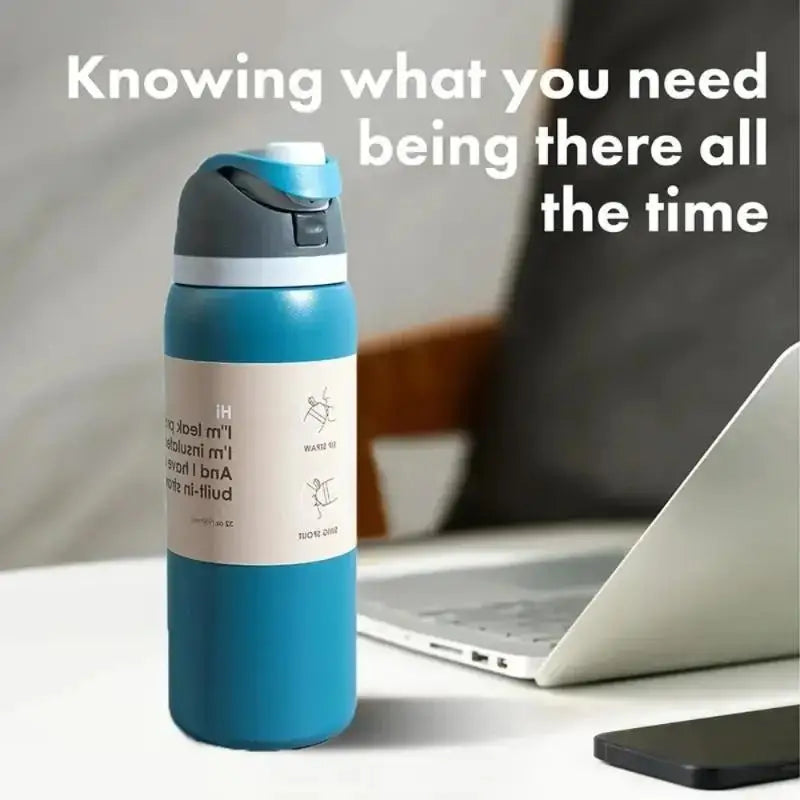 1Pc 24oz Stainless Steel Vacuum Flasks & Thermoses Water Bottle Drinkware Thermo Tumbler Thermal Mug Original Cold Hot Coffee