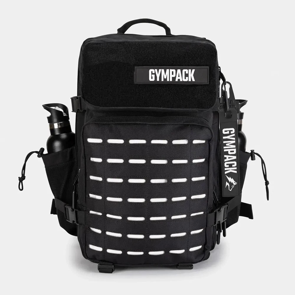 50L Tactical Gym Backpack with Patch and Keychain for Gym Sports Athletes
