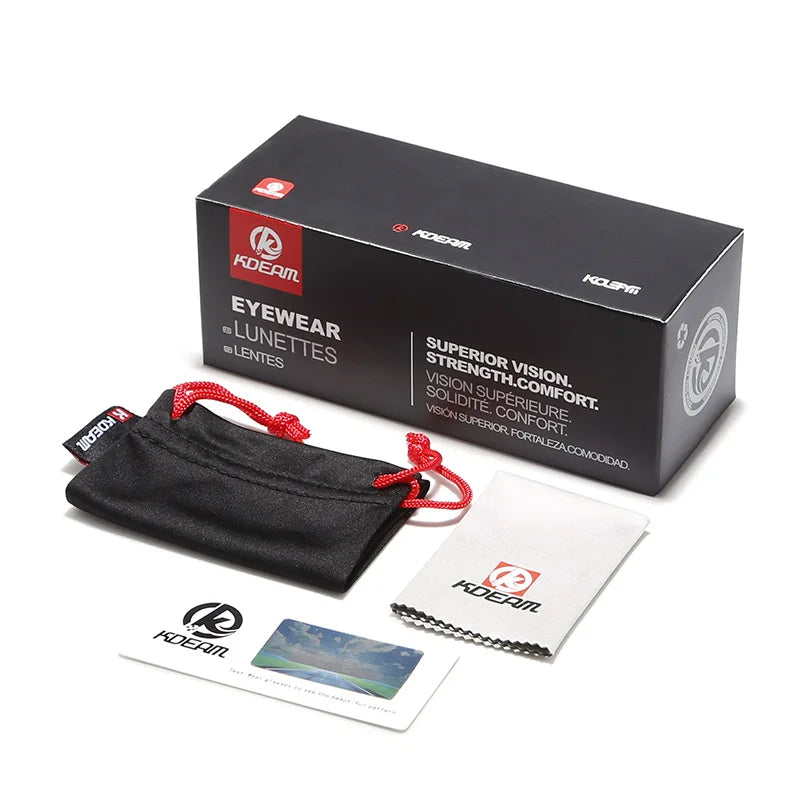 KDEAM Polarisierte Sonnenbrille für Damen und Herren, Autofahrerbrille, rechteckige Sonnenbrille für Herren, vielseitiger Augenschutz, UV400-Schutz