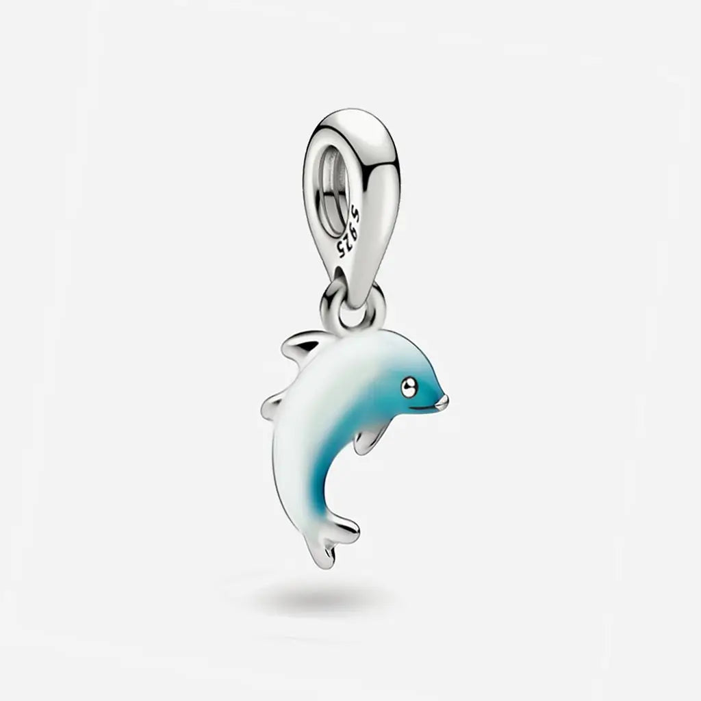 2024 new Mermaid Charms silver 925 k gold Spanish bear Beads Suitable For Original 925 Bracelet beads jewellery making