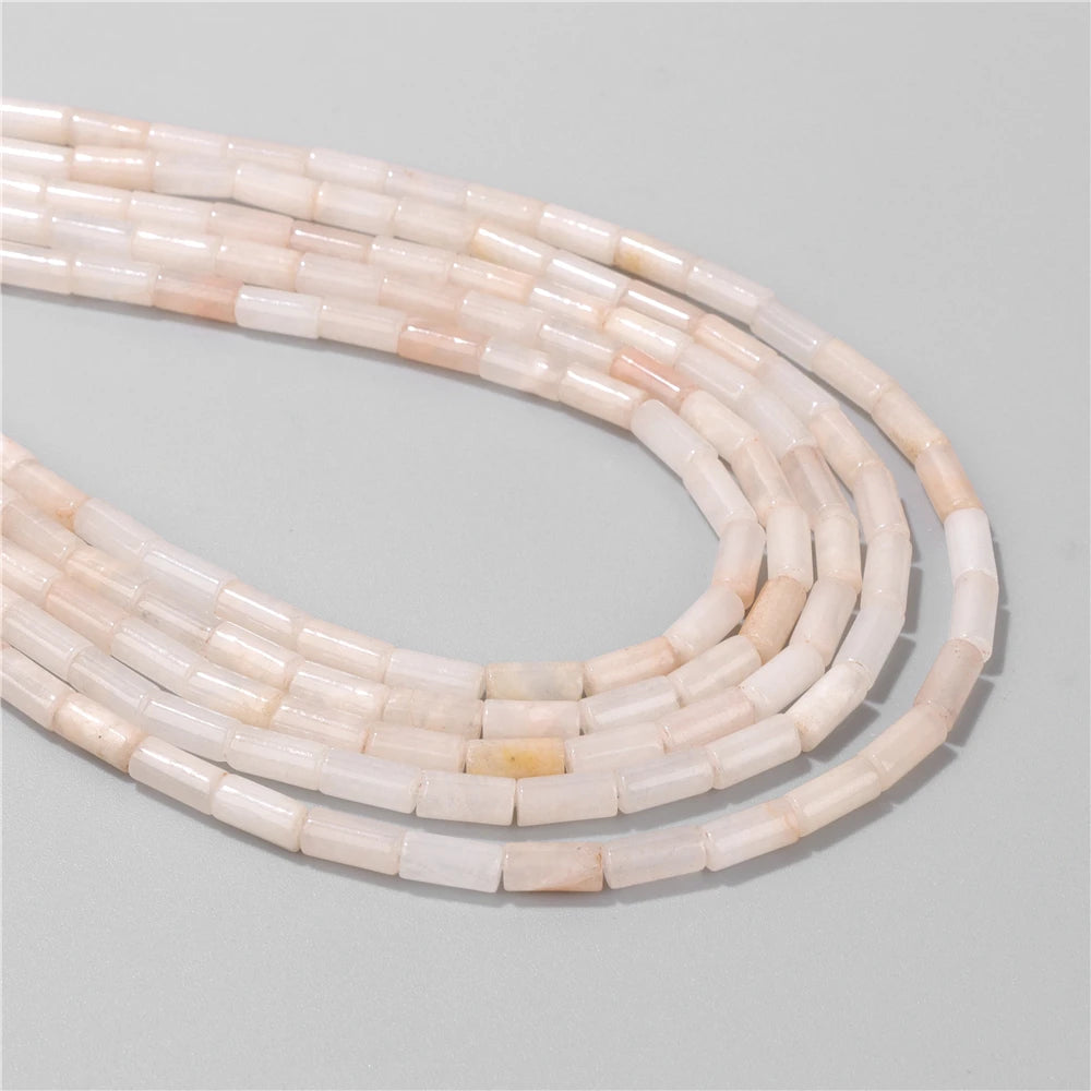 5x9mm Natural Cylinder Column Stone Bead Agat Aventurine Amethyst Jasper Quartz Loose Spacer Beads DIY Necklace Earring Bracelet