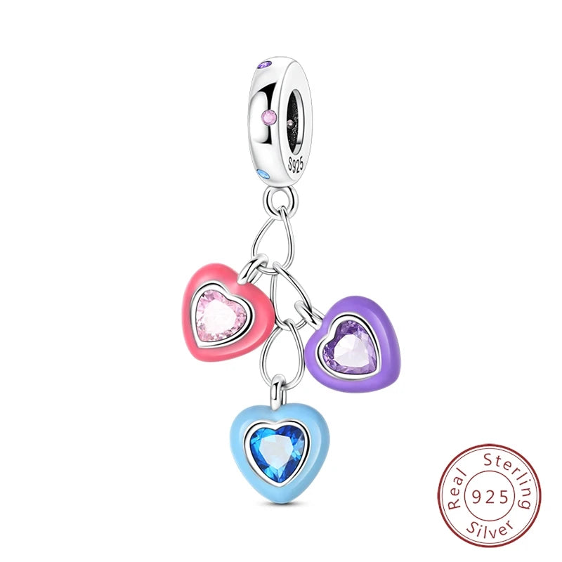 Halloween 925 Sterling Silver Design Charms Beads Pendants Suitable for Original Bracelet DIY Exquisite Making Jewelry