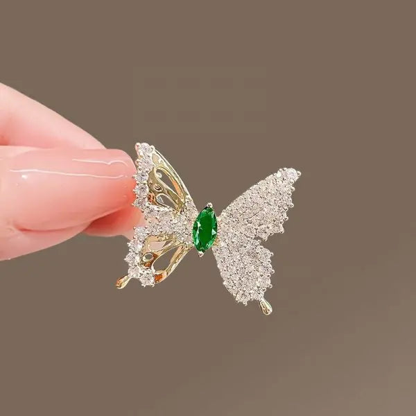 Lovely Birds Butterfly Bee Brooch For Women Pearl Rhinestone Trendy Animal Jewelry Coat Dress Lapel Pins Wedding Party Gifts