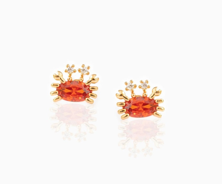 Fashion Crab Earrings for Women