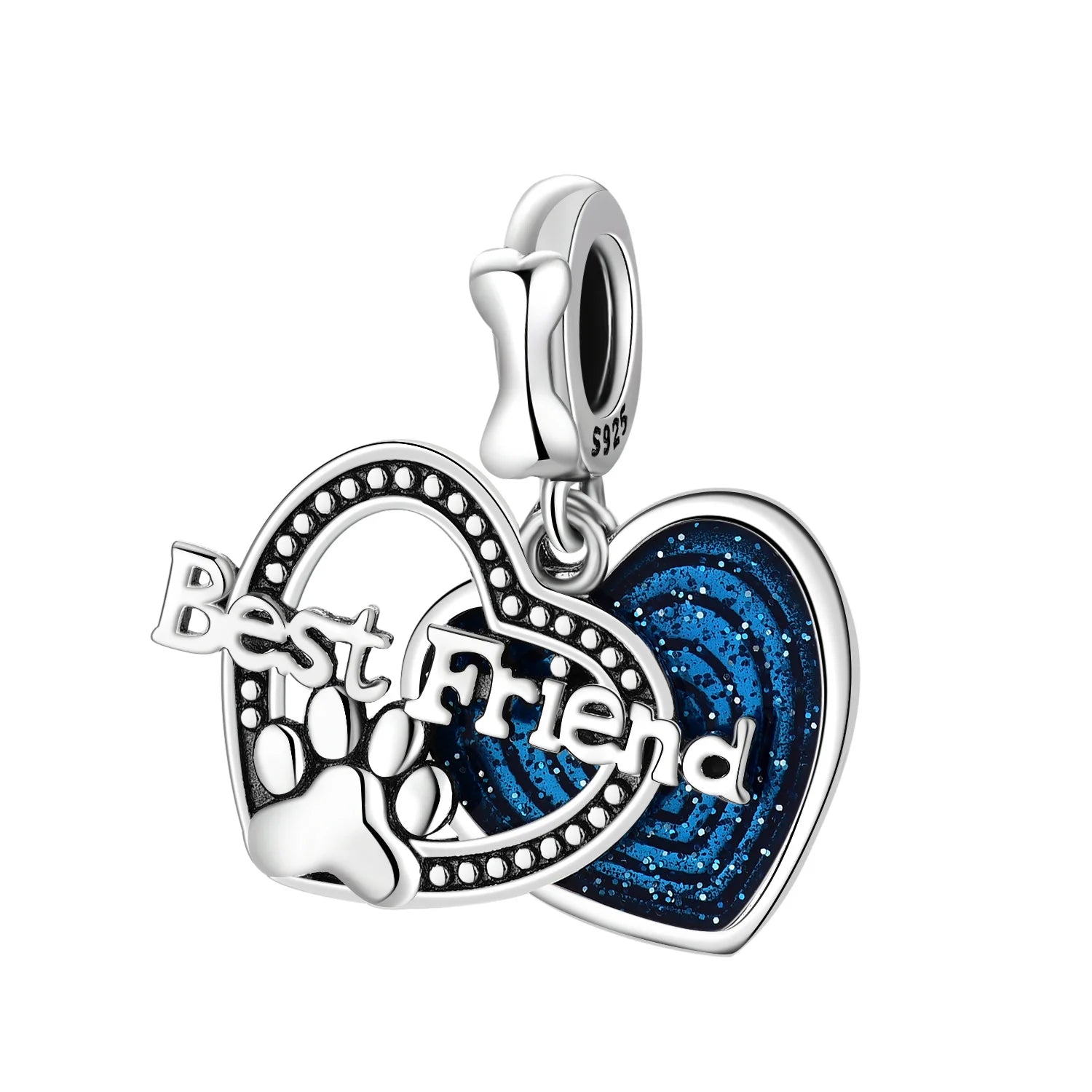 PANPOKI 925 Sterling Silver Cute Penguin Animals Pendant Beads Original Pendants Bracelet Charm Jewelry Party DIY Trendy Gifts