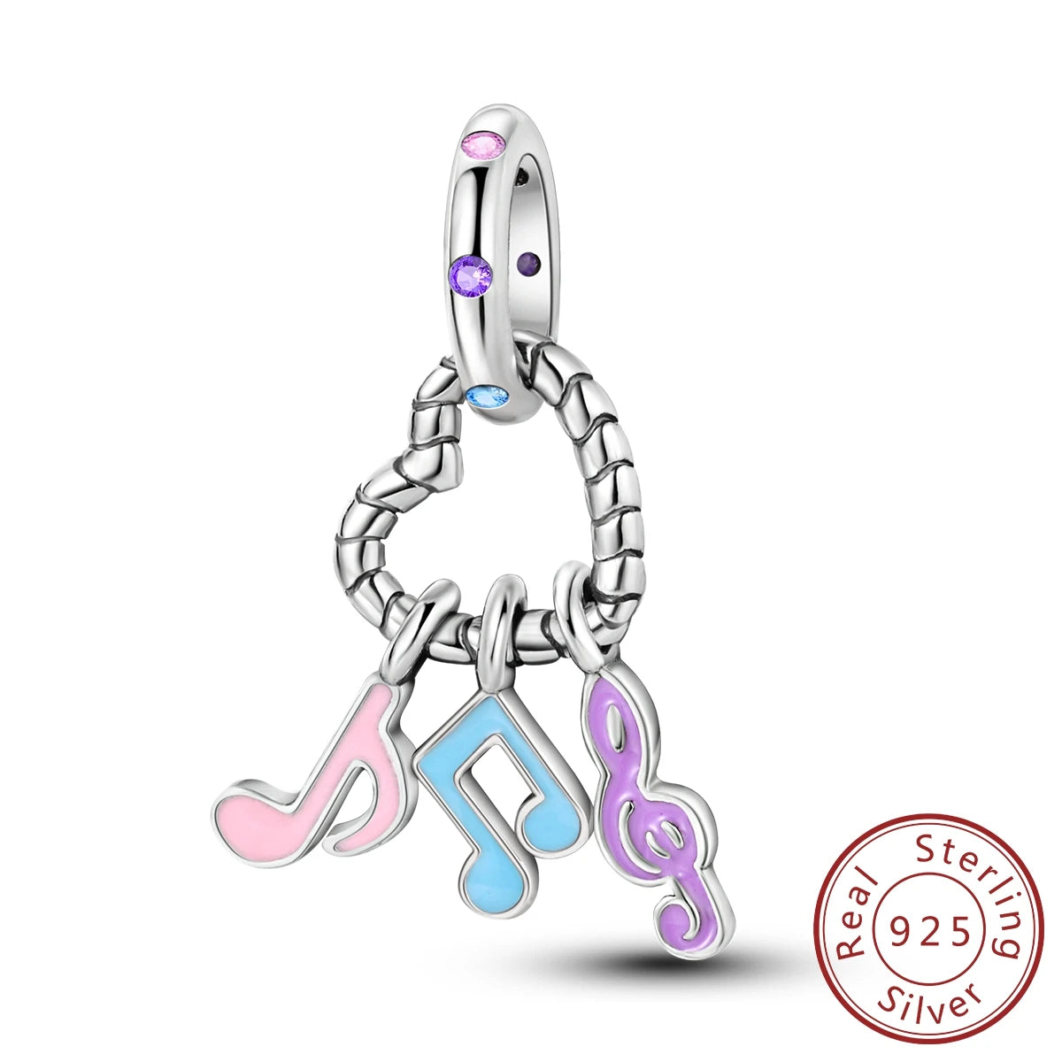 100% Real 925 Sterling Silver Charms Beads Stars Moon Pendant Fit Original Charms Bracelets Bangle DIY Jewelry Gifts