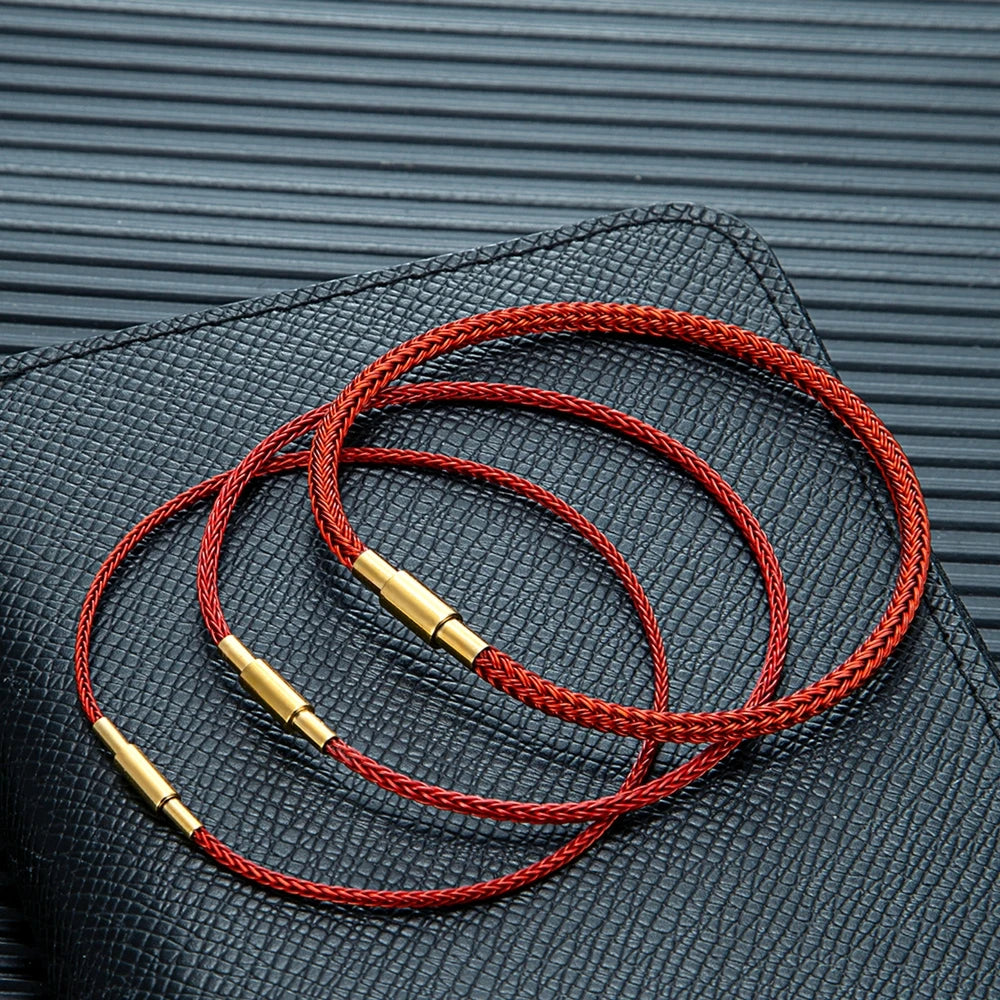 MKENDN Simple Style Men Women Jewelry 1.5mm Non-fading Steel Wire Thin Rope Bracelet Classic Cuff Charm Bracelet DIY Gifts - Madeinsea©