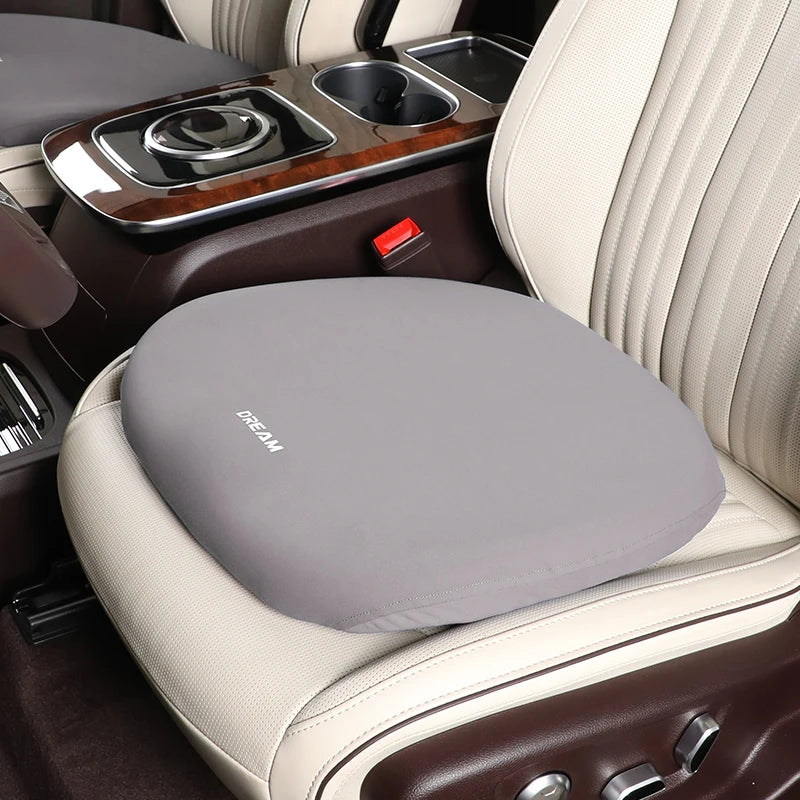 Car Leather Headrest Lumbar Support Memory Foam Car Rest Neck Pillow Back Cushion Seat Waist Supports Car Interior Accessories - Madeinsea©
