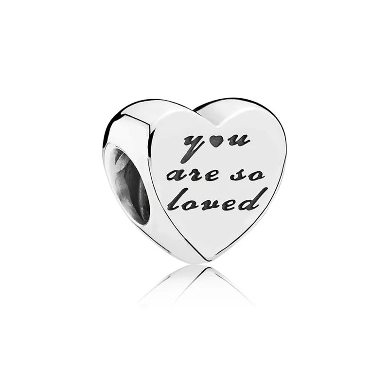 2025 Europe NEW 925 Sterling Silver Family Charm Dangle Pendant Bead Fit Women Original Bracelet Jewelry For Gift Mom Brother