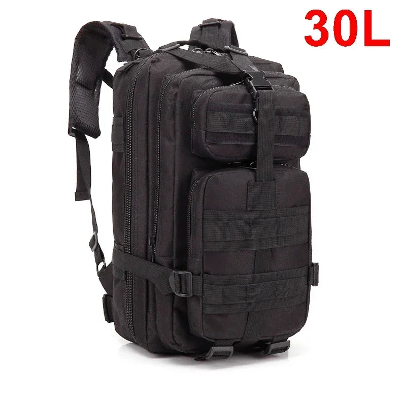 30/50L Tactical Backpacks For Man Hking Outdoor Survival  Bags 3P Assault Pack EDC Molle Pack For Trekking Hunting Bag