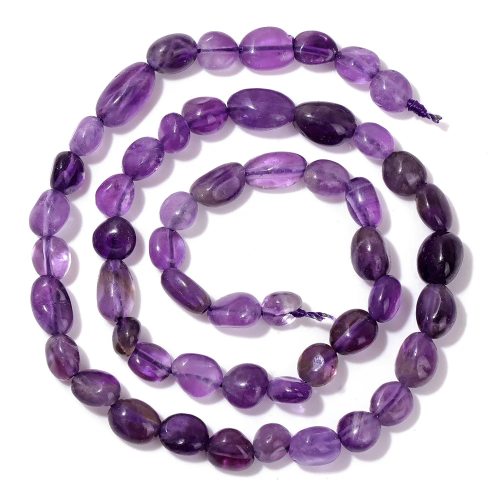 Natural Amethyst Quartz Stone Beads Faceted Round Rondelle Cube Loose Spacer Gem Bead For Jewelry Making Necklace Bracelet DIY