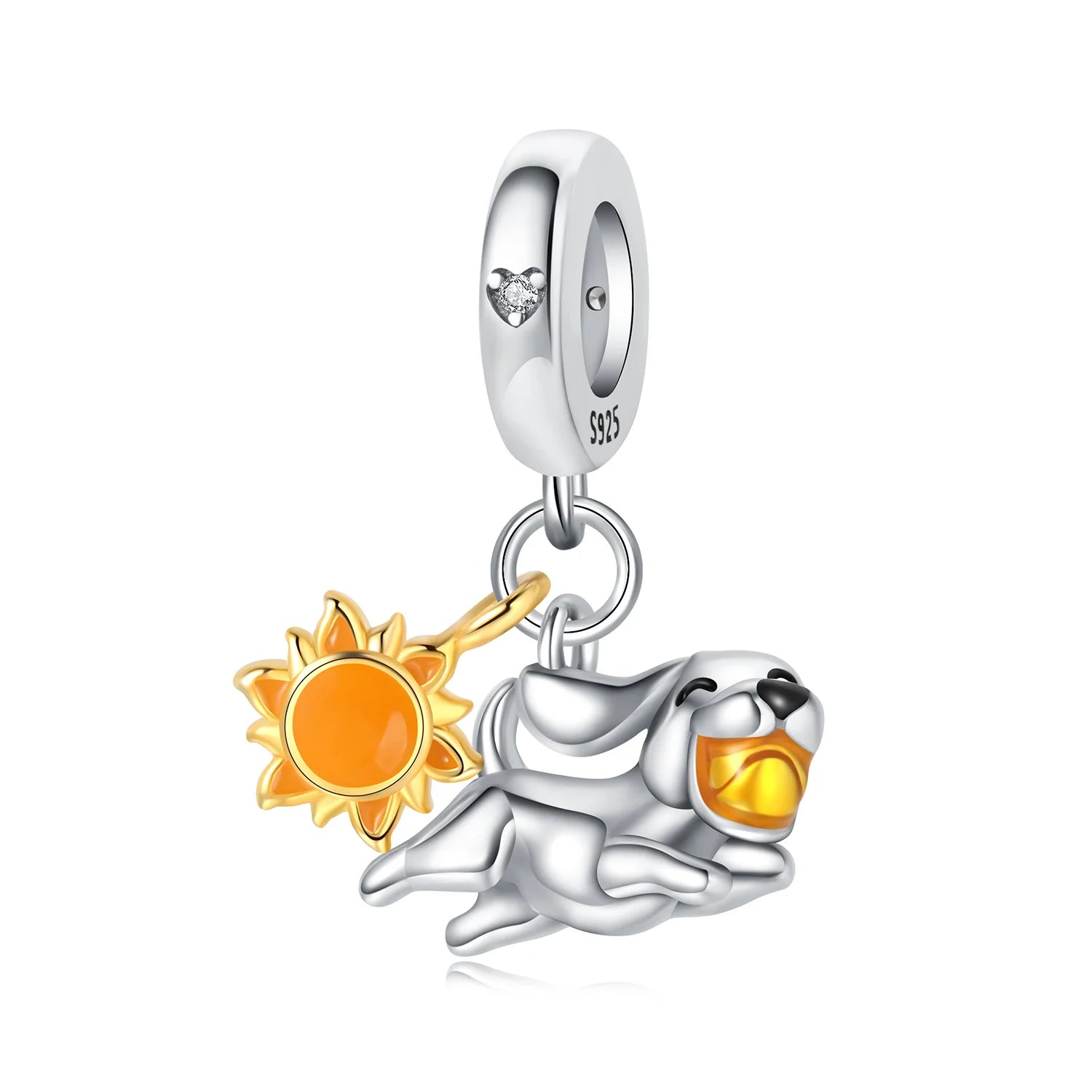 PANPOKI 925 Sterling Silver Cute Penguin Animals Pendant Beads Original Pendants Bracelet Charm Jewelry Party DIY Trendy Gifts