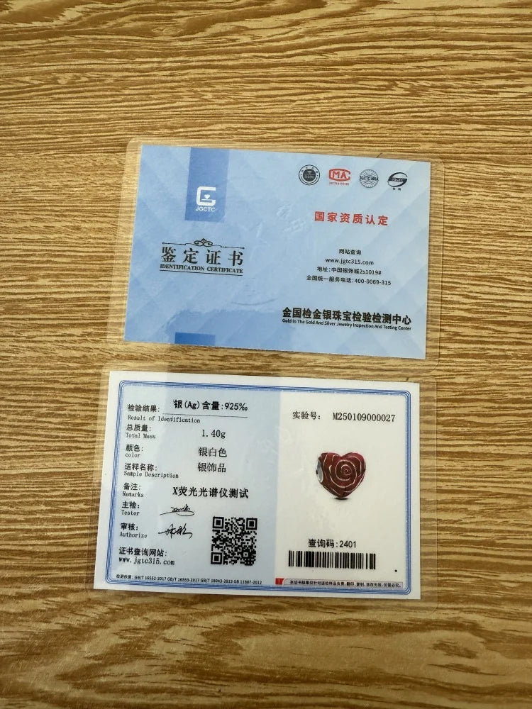 New 925 Silver Red Color Charm Strawberry Bee perfume Dream Catcher Apple Bead Fit Original Bracelet Jewellery Gift red heart