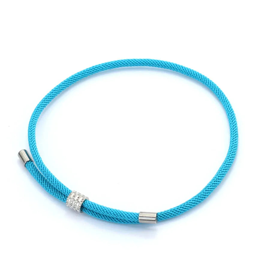 Stylish Grade A 3mm Thin Rope Bracelet Men Women Unfading Stainless Steel Charm Lucky Red Thread Braslet Friendship Braclet Gift