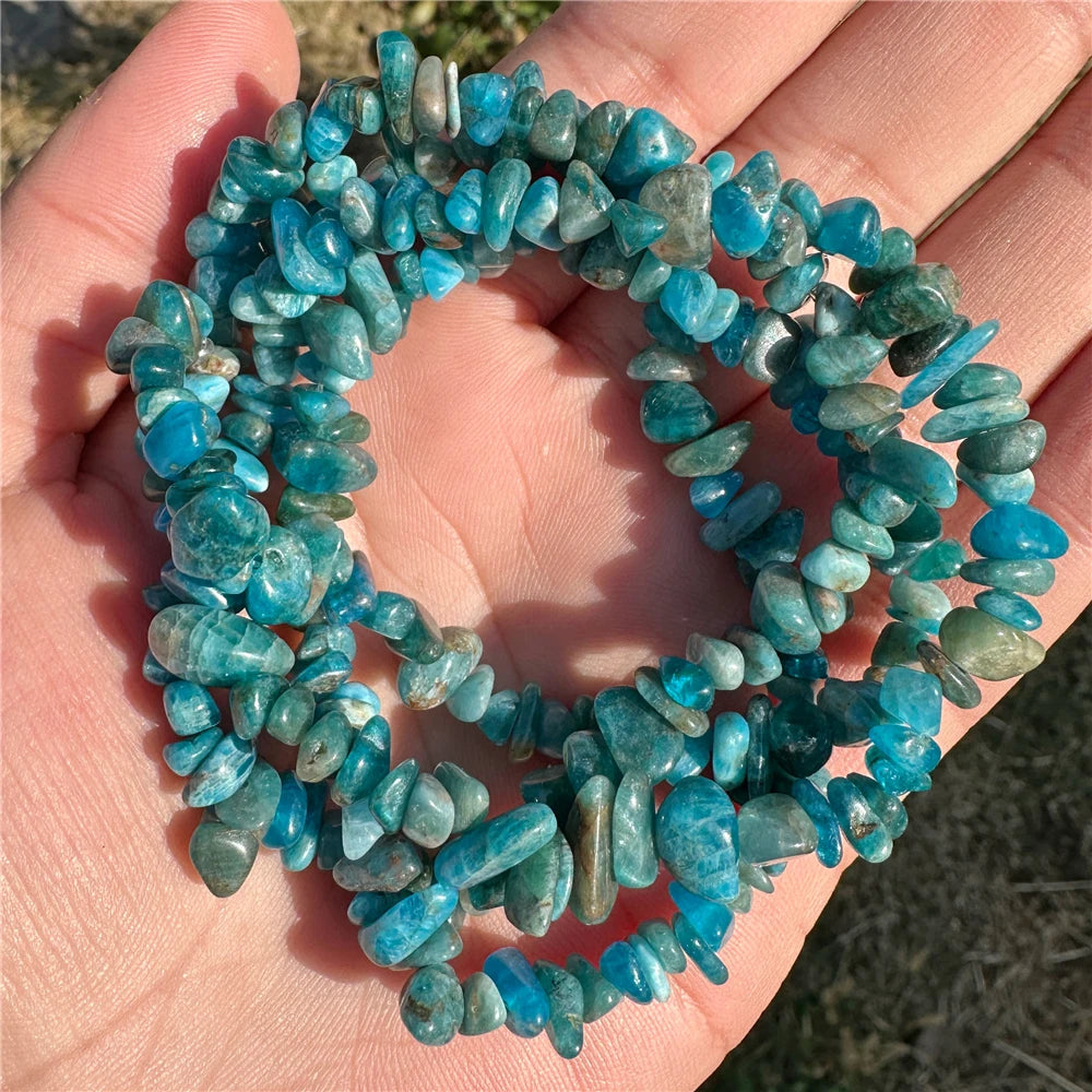 5-8mm Natural Blue Moonstone Beads White Cat Eye Crystals Opal Stone Loose Bead For Jewelry Making DIY Necklace Bracelet Rings