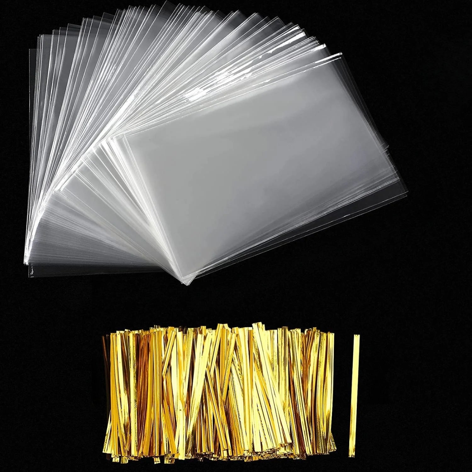 StoBag，OPP Open transparent plastic bag, cellophane, self-adhesive packaging, jewelry, candy, cookies, Party，gift packaging bag