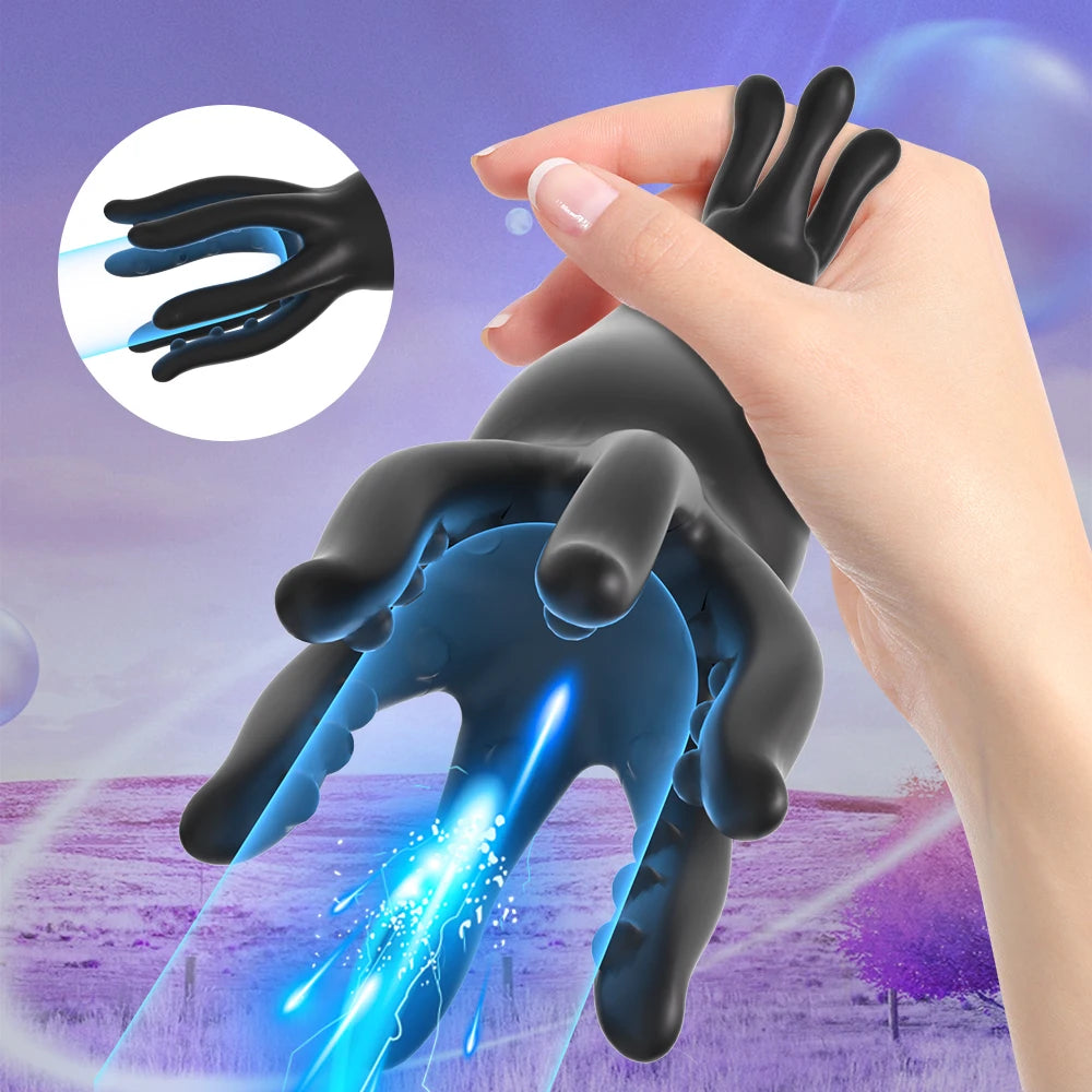 Stimulateur de gland vibrant pour hommes, appareil d'entraînement pour retarder l'éjaculation, masseur vibrant pour masturbation durable, jouet sexuel d'endurance