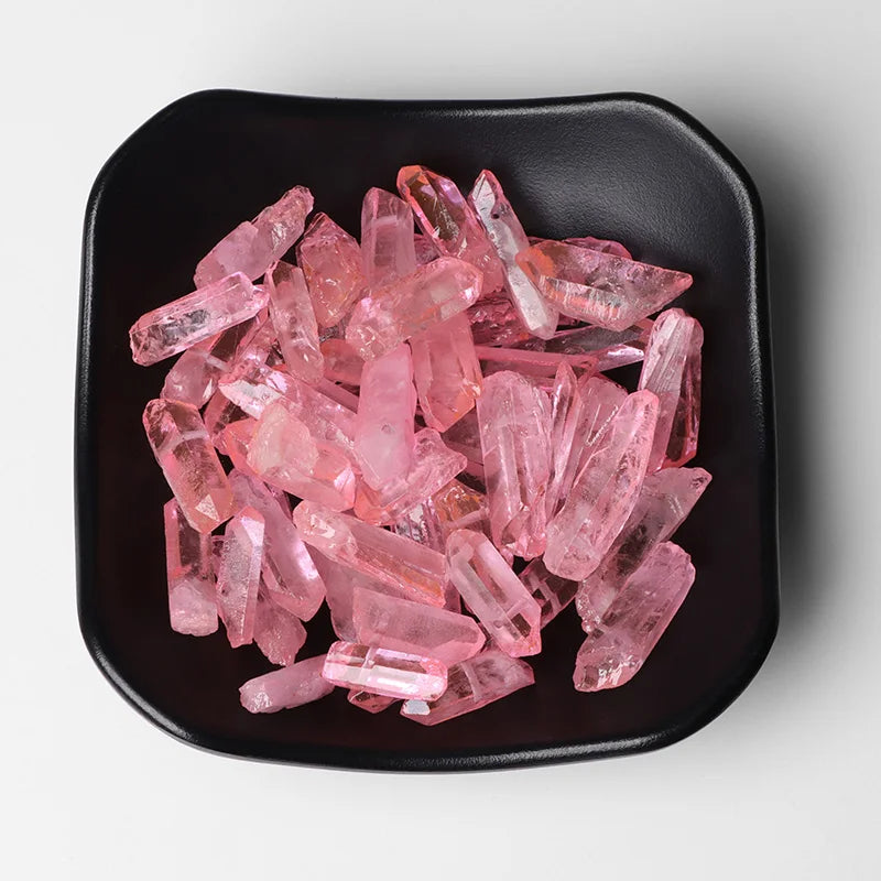 Natural Quartz Stick Beads Top Drilled Gradient Color Raw Loose Point Bead For Jewelry Making DIY Necklace Earrings Accessories