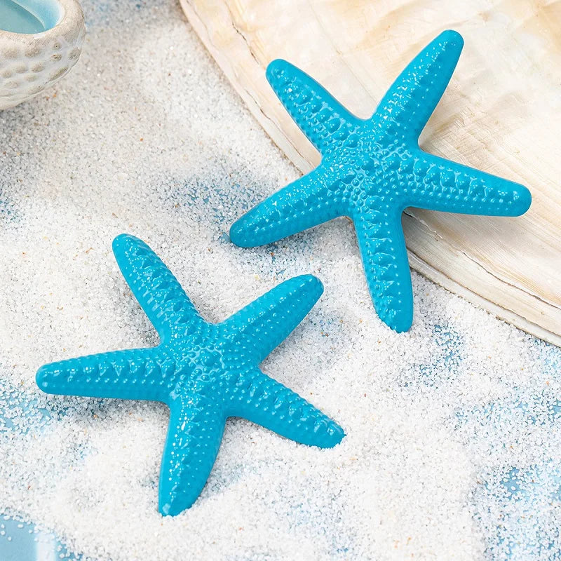 Post Stud Blue Ocean Starfish Texture Earring Women Girls Gifts Fashion Jewelry Accessories Hot Sale Party Gift 2024 New Style