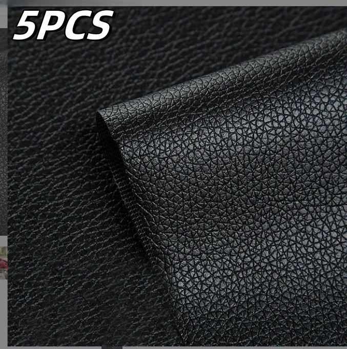 25x60CM Self Adhesive PU Leather Repair Patch Leather Patches for Furniture Car Seat Repair Leather Repair Tape Black