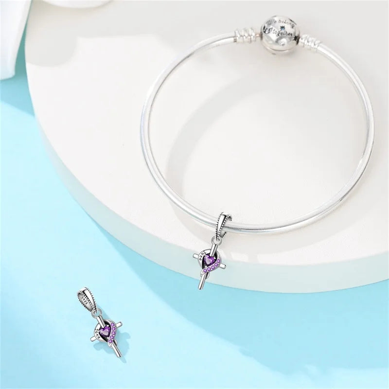 New 925 Sterling Silver Charms Beads Pendant From January To December Month Beads Fit Original Bracelet Charms Women Jewelry
