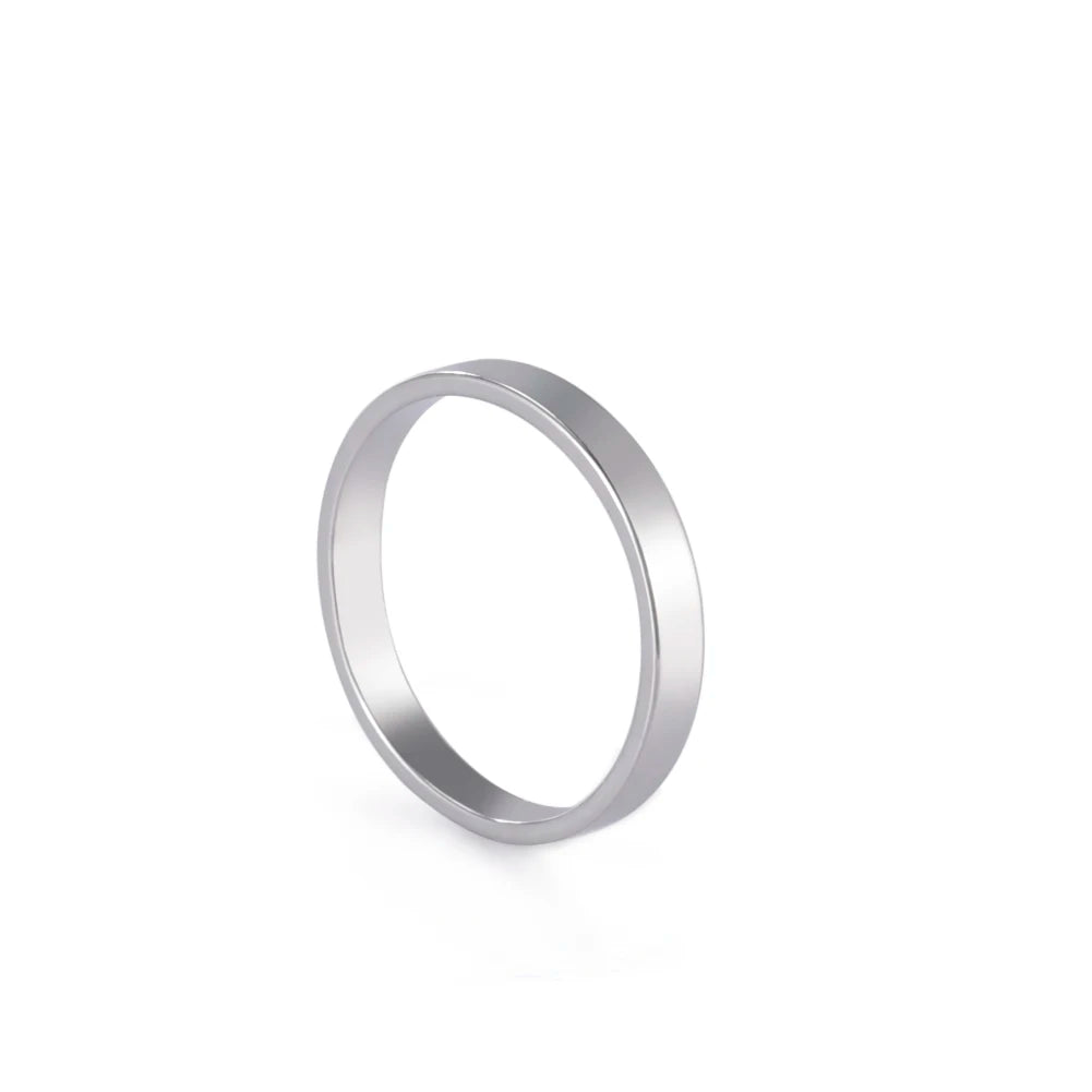 Alliances Dreamtimes Chic Simples Rondes pour Femmes et Hommes, 3 Couleurs, Acier Inoxydable, Bague de Fiançailles Femme, Cadeaux 2023, Bijoux