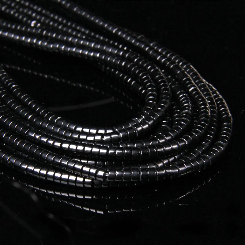 New Fashion Flat Disc Round Stone Bead 4x2MM Quartzs Imperial Agat Jaspers Loose Spacer Heishi Beads Jewelry Diy Accessories