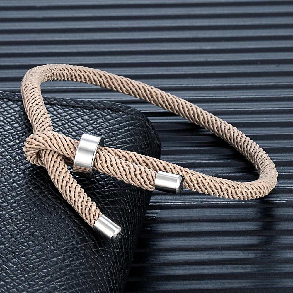 MKENDN Trendy Thread Bracelet Men Women Adjustable Red Bracelet For Lovers Distance Couple Brazalete Minimalist Yoga Meditation - Madeinsea©