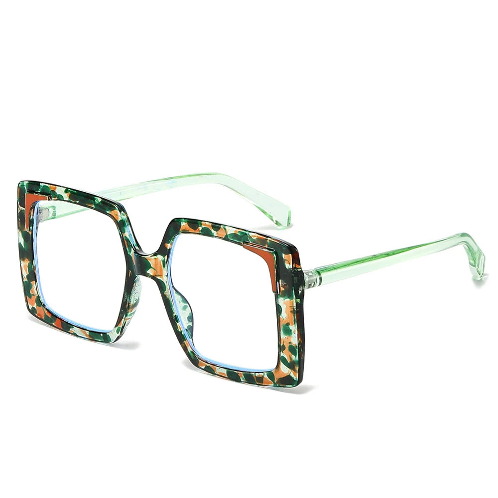 Oversized Square Sunglasses Women Big Frame 2025 Luxury Brand Fashion Sun Glasses For Ladies Retro Trendy Cateye Eyewear UV400