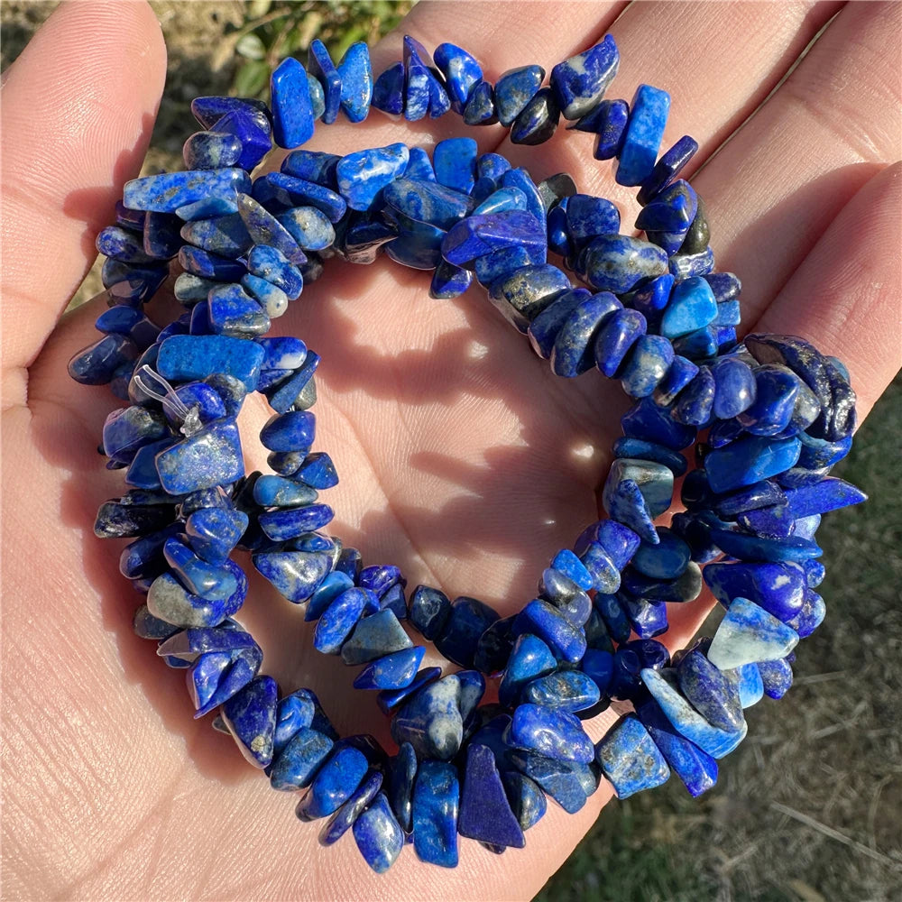 5-8MM Irregular Labradorite Chips Bead Amethysts Malachite Aquamarine Citrine Gravel Stone Beads For Jewelry Making Accessories