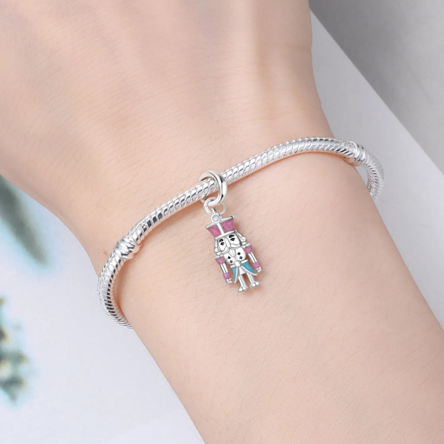 PANPOKI 925 Sterling Silver Fairy Tale Characters Beads Original Pendants Bracelet Charm Jewelry Party DIY Trendy Gifts