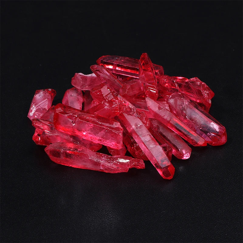 10/20/30pcs Purple Natural Quartz Crystal Point Beads Top Drilled Graduated Stick Point Loose Bead for DIY Jewelry Making Supply