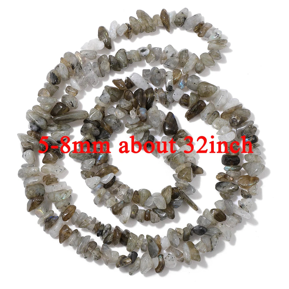 Natural Dark Labradorite Stone Bead Black Spectrolite Faceted Round Leaf Square Loose Spacer Beads For Jewelry Making Handmade