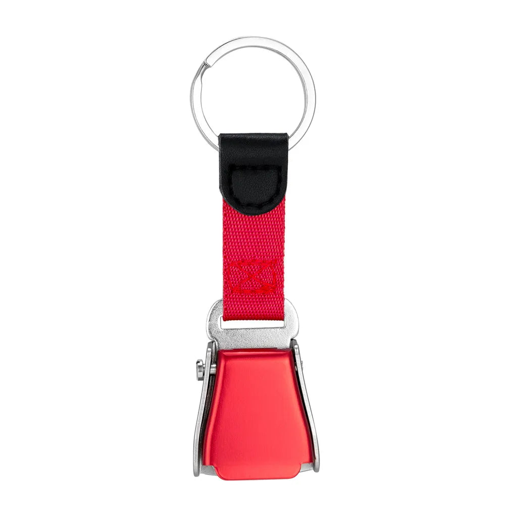 MKENDN Abnehmbarer Mini-Sicherheitsgurt-Schlüsselanhänger mit Flugzeugschnalle für Flugzeuge, Fluggesellschaften, kleines Geschenk für Luftfahrtbegeisterte, individuelles Logo