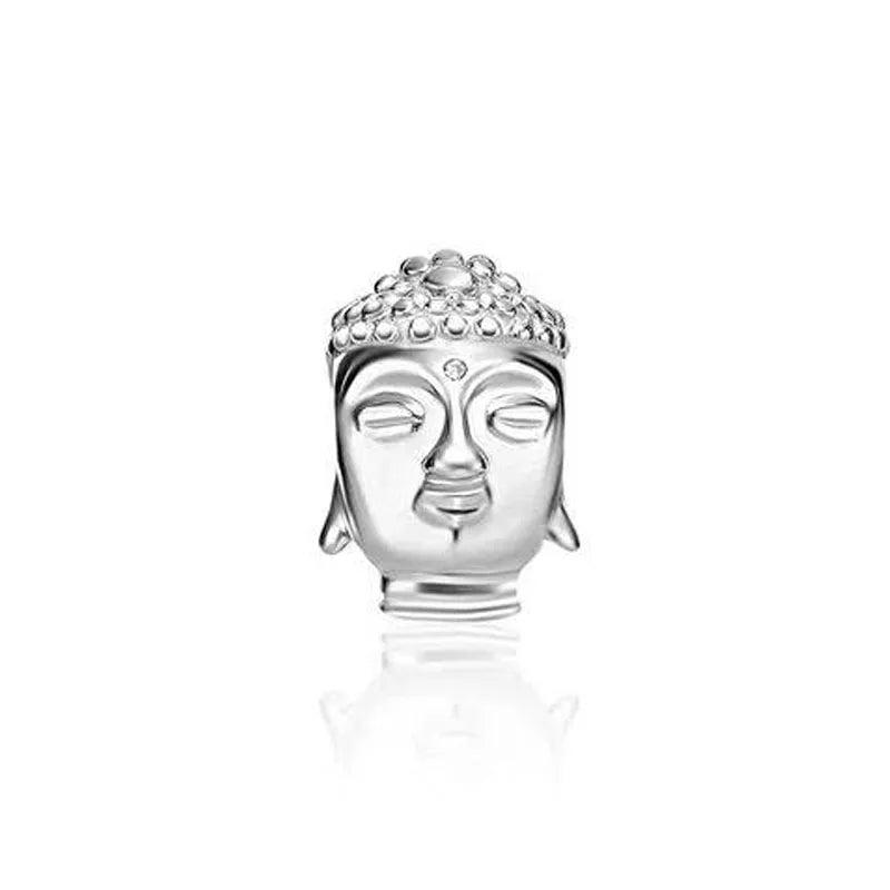 Fine religion series 925 Silver Jesus Bible Diy Bead cross Pendant Fit Original Bracelet Trinket Jewelry Figure Buddha Charm