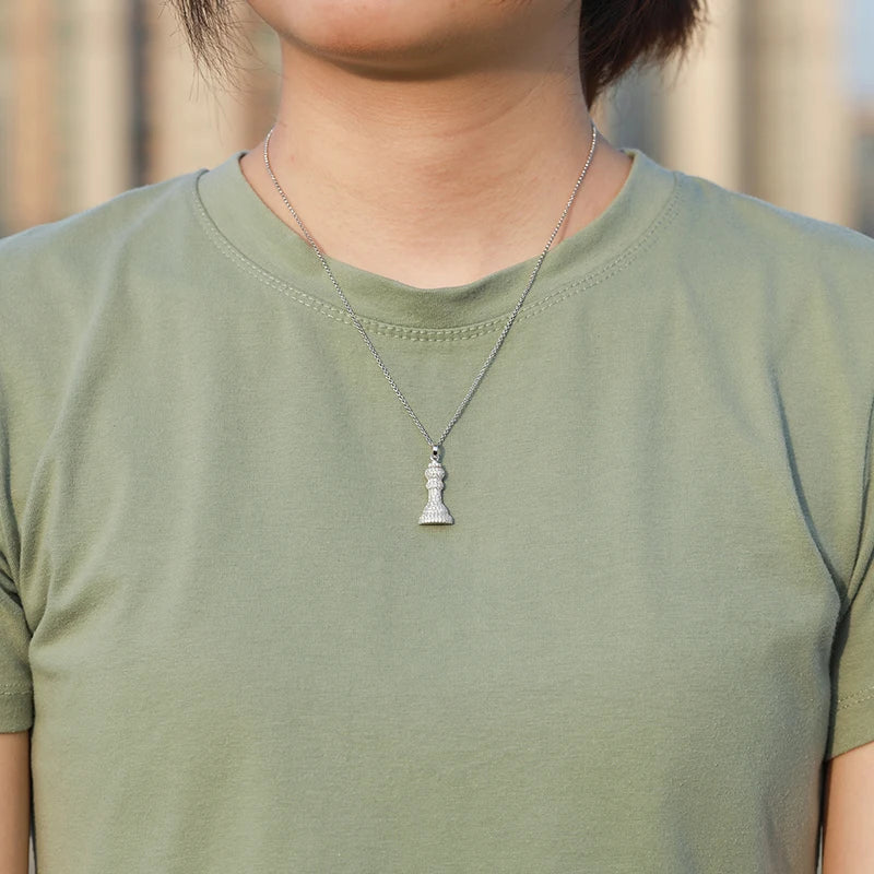 Top Quality Unisex Moissanite Star Pendant Necklace 925 Fashion For Women Hip Hop Jewelry