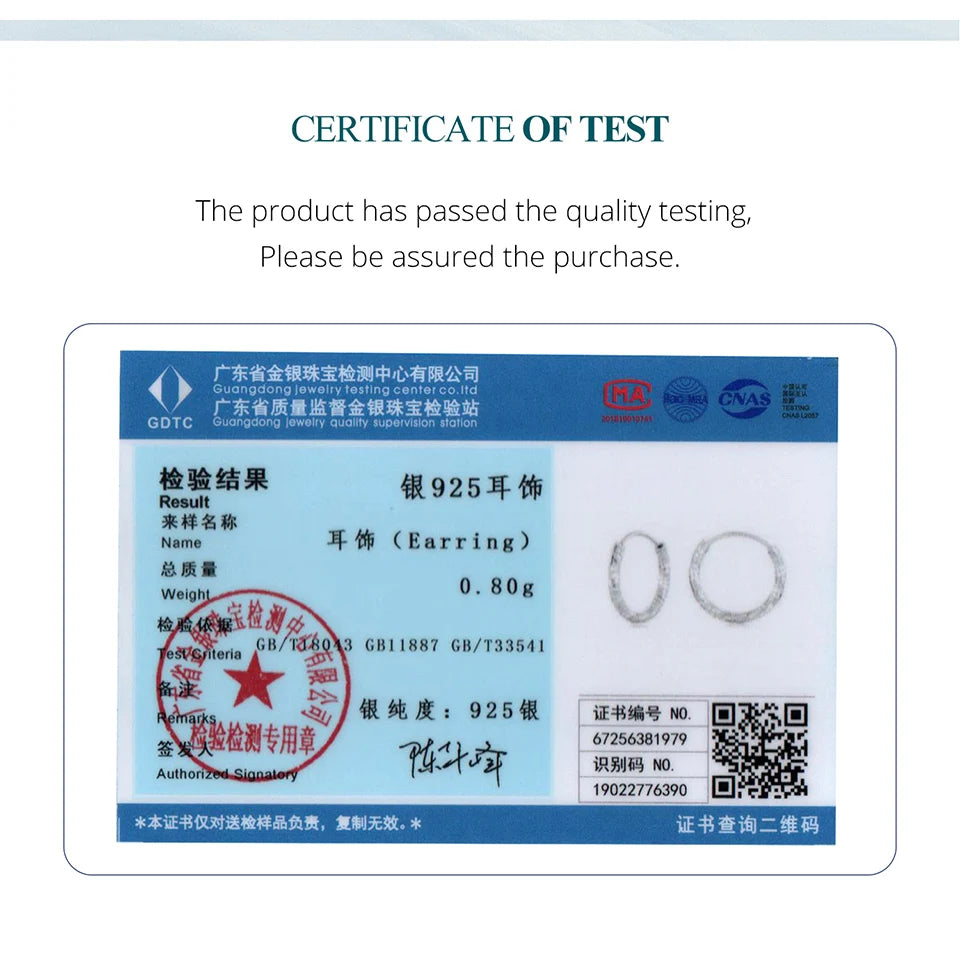 BAMOER 925 Sterling Silber Creolen für Damen, leichte, große Creolen, hypoallergen, trendige Eiswürfel-Creolen