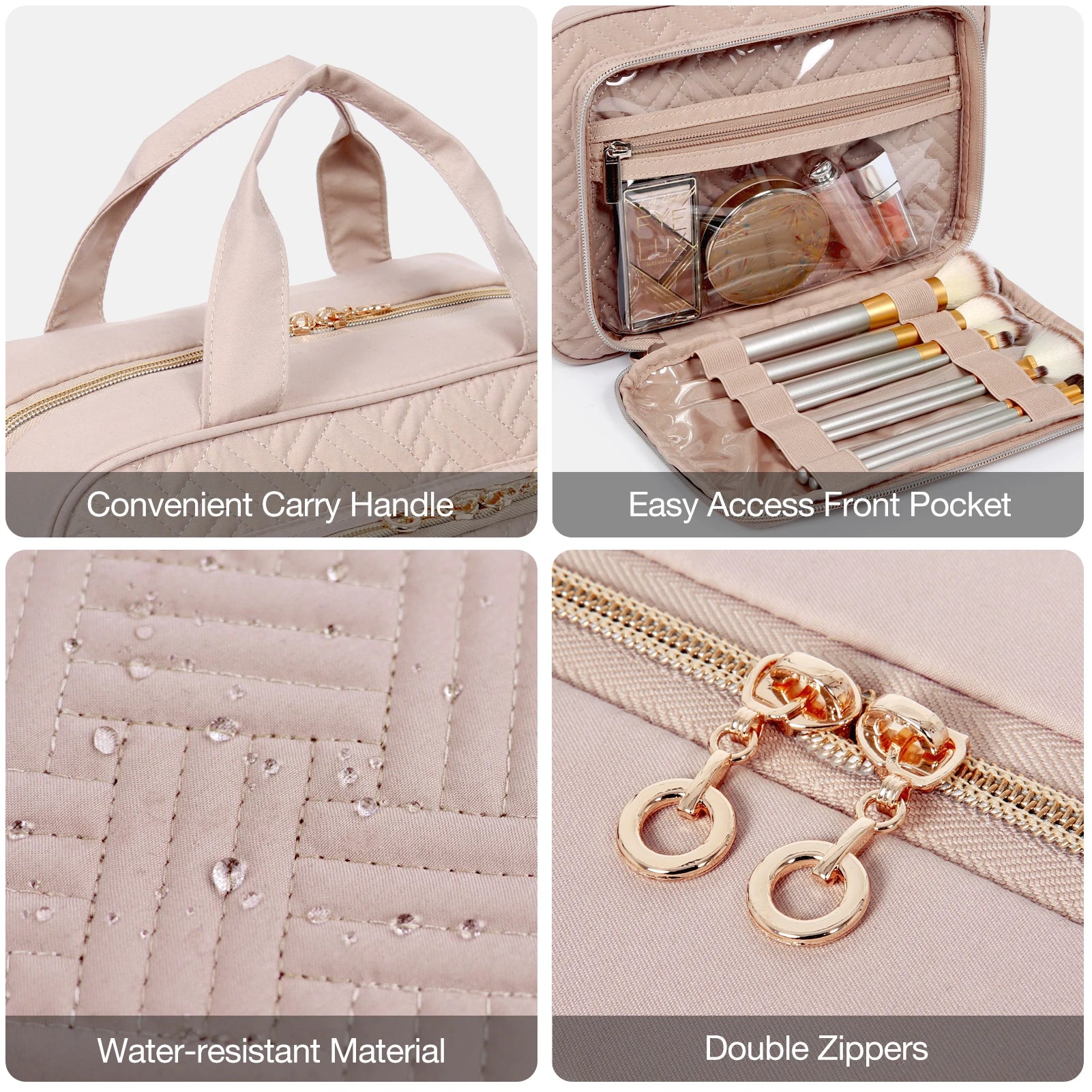 Kosmetiktasche Mit Leopardenmuster – Vielseitige Make-up-Tasche Für Reisen Und Alltag
