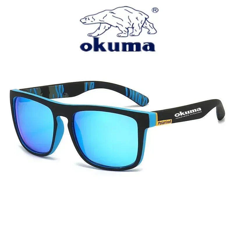 Okuma Polarized Sunglasses Original UV400 for Men and Women Outdoor Hunting Fishing Driving Bicycles Sunglasses Optional Box