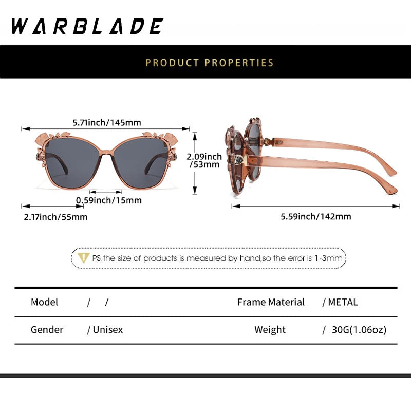 New Fashion Candy Color Cat Eye Sunglasses Women Men Gradients Lens Y2K Punk Popular Style Diamond Decoration Frame Luxury UV400